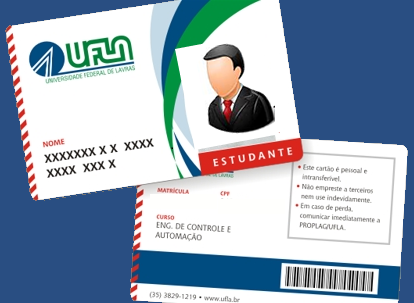 4 Cartão de identificação da UFLA